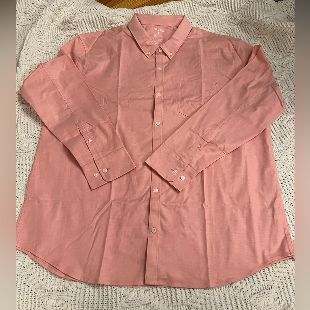 True Classic Long Sleeve Oxford NWOT